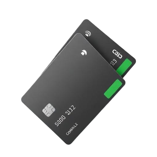 Tarjetas de crédito/débito/dinero en cuenta